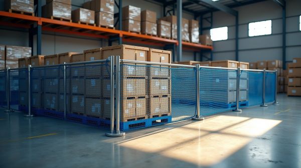 Comment optimiser les flux logistiques avec des barrières de sécurité mobiles ?