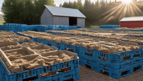 Palox agricole d’occasion pour un stockage optimal